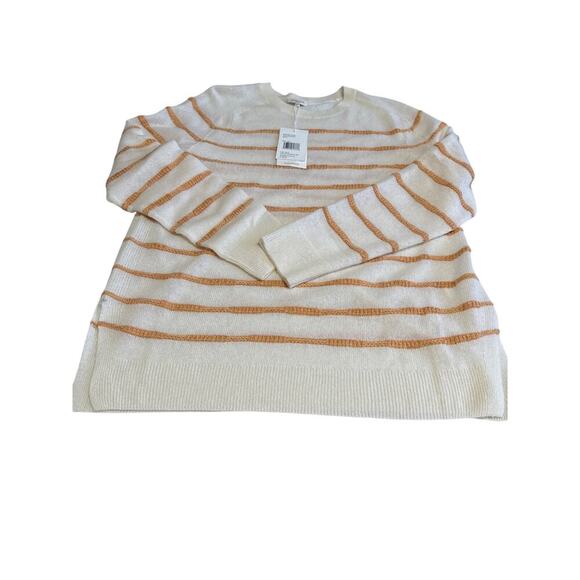 Lafayette 148 NWT New York Cashmere Stripped Breton Sweater Size 2X - Picture 9 of 11